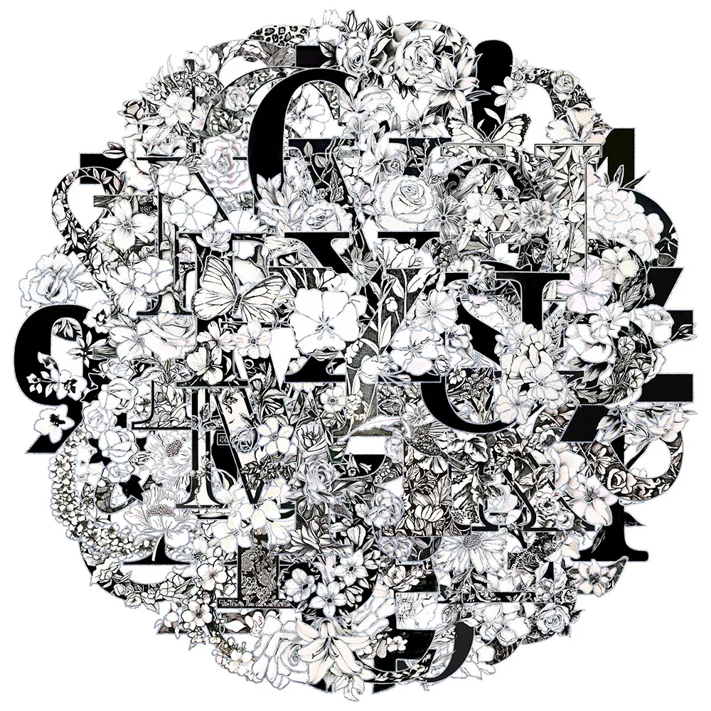 50PCS Creative Lett…