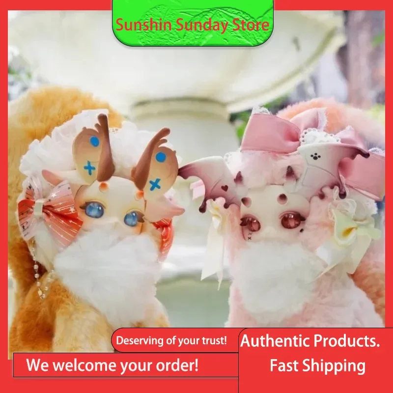 

Подлинная серия «Первые и третьи поколения кролика Drago», загадочная коробка, кукла, кролик, дракон, пушистая игрушка, подарки на день рождения