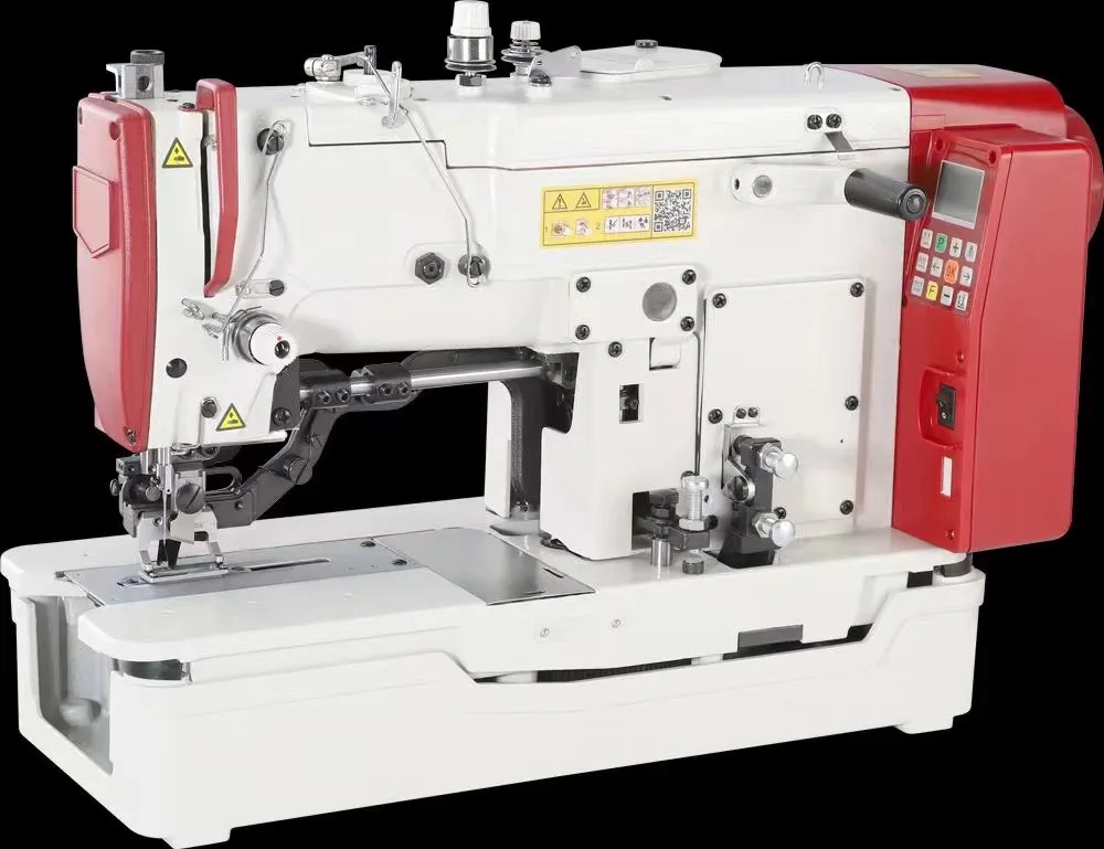 QK-781F   High Speed Straight Button Holing Integrated direct device  Industrial Sewing Machine With Auto Presser Foot