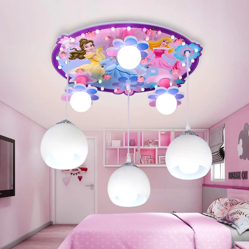 Snow White girl bedroom decorative dining room led Ceiling lamps Pendant lights indoor lighting interior lighting Ceiling lamp