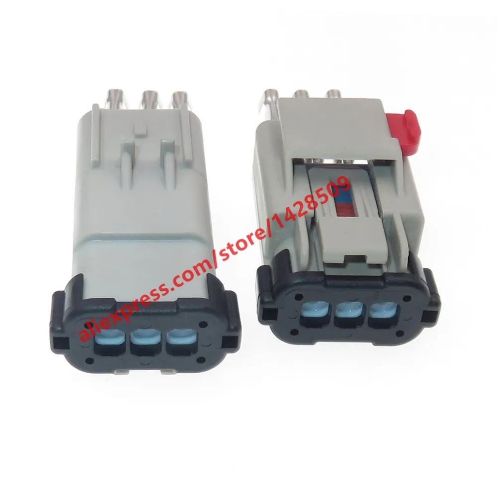 1 Set 3 Pin Auto Waterproof Connectors Car Crankshaft Position Sensor Wire Harness Socket For Mazda 54200309 54200313