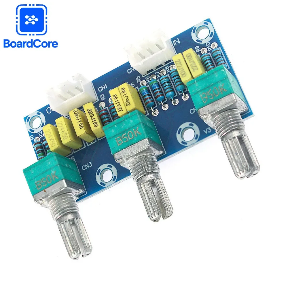 1 шт. XH-M802 двухканальная плата пассивного тона Hi-Fi аудио предусилитель модуль платы для регулировки басов/релирования, предусилитель для усилителя