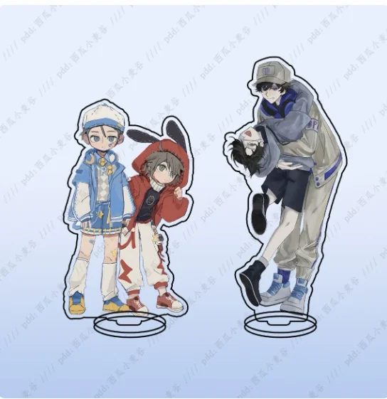 

Japanese Anime Identity ⅤLuca Balsa Acrylic Stand Figure Model Plate Cosplay Collection Desktop Decor Gifts DT