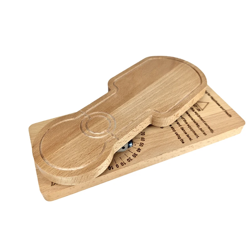 Pilates Wooden Foot Rotation Trainer Lift Hip Measurer Hip Joint External Rotation Internal Rotation Measurement