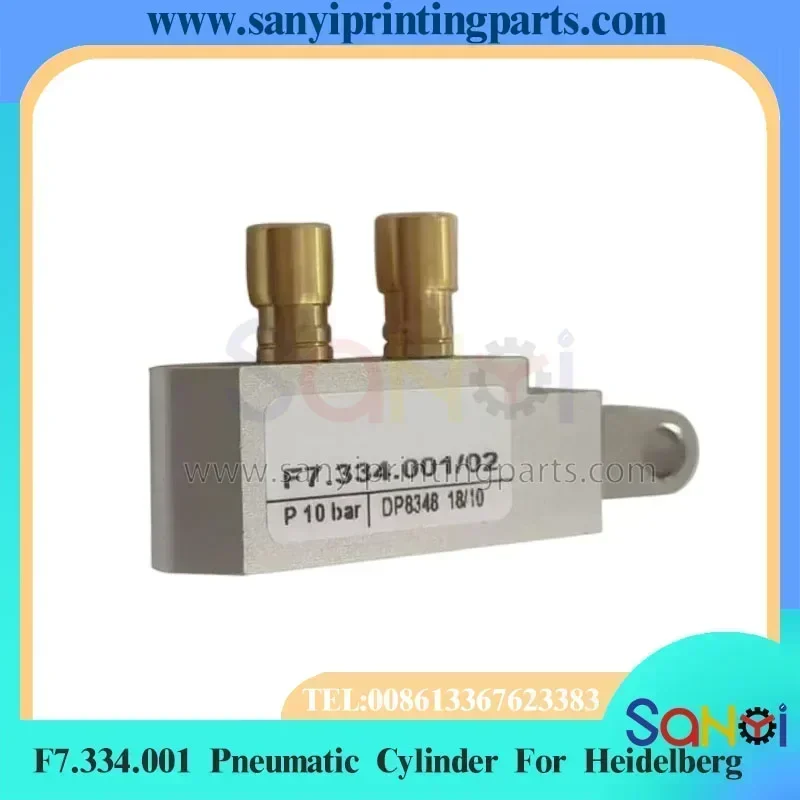 

Лучшее качество F7.334.001 Пневматический цилиндр для Heidelberg SM74 XL105 XL106 SM102 CD102 PM74 Детали печатной машины