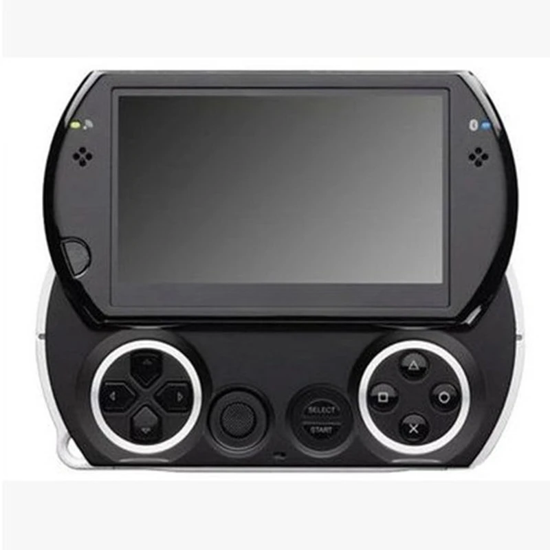 Handheld Console Emulator Compatible Retro Portable Gaming System Slide Screen Mini Pocket Player Black White Refurbished