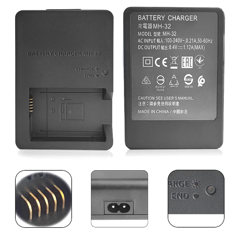 MH-32 MH32 バッテリー充電器 ニコン EN-EL25 ENEL25 EN25 バッテリー