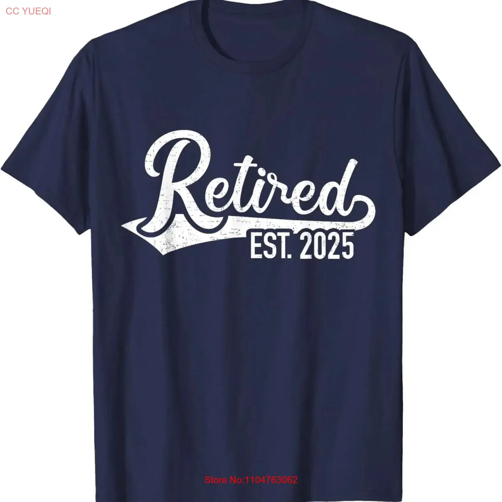 Retired 2025 for coworker retirement and pensioner T Shirt  vintage Washed homme Stretched Casual Comfortable streetwear