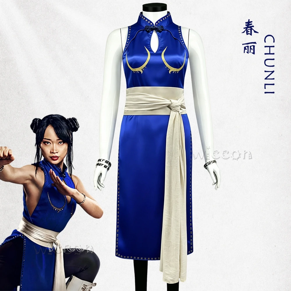 Street Fighter Chun Li Canlı A - Live Action Anime Cosplay incelemesi ve fiyatı