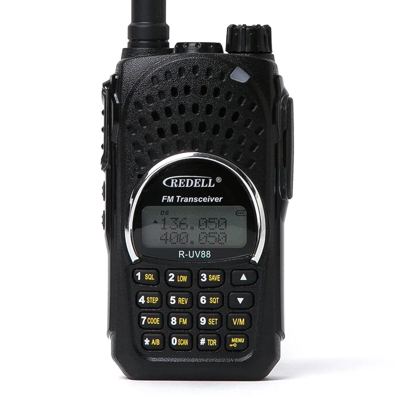 

REDELL R-UV88 UHF VHF 8W long range walkie talkie with flashlight wholesale walkie talkie