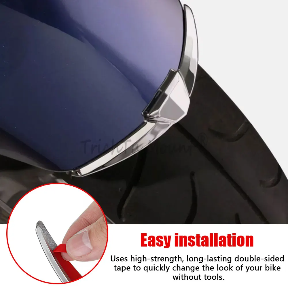 Motorcycle Front Fender Tip Trim Cover Decoration Accessories For Honda Gold Wing GL 1800 Tour DCT Airbag Goldwing GL1800 2018+