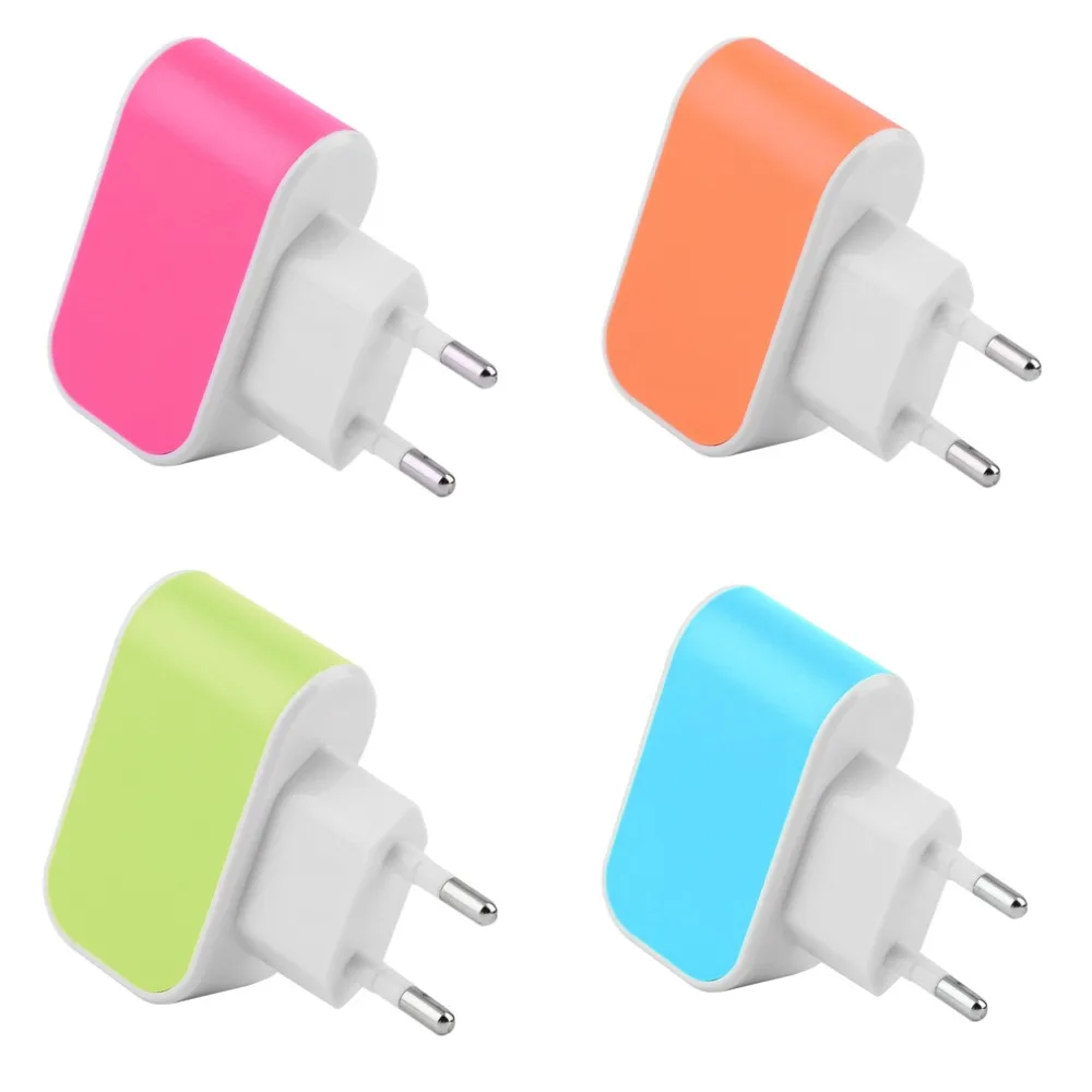 New3 USB Ports Wall Home Travel AC Power Charger Adapter 3.1A EU Plug for IPhone 5 6 for Samsung Galaxy S3 S4 S5 for LG G3 G4