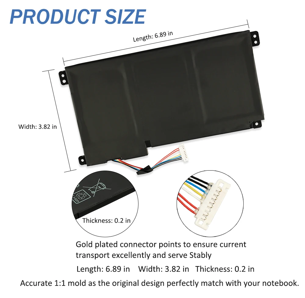 ETESBAY B31N1912 C31N1912 Laptop Battery For ASUS VivoBook 14 E410MA L410MA E410KA E510MA E510KA F414MA E410MA-EK026TS EK018TS