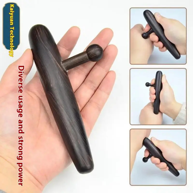 【1Pc Trigger Point Massager Tool  Lymphatic Drainage Relaxes Muscles Wood Massage Tools Wood Massage Tools】