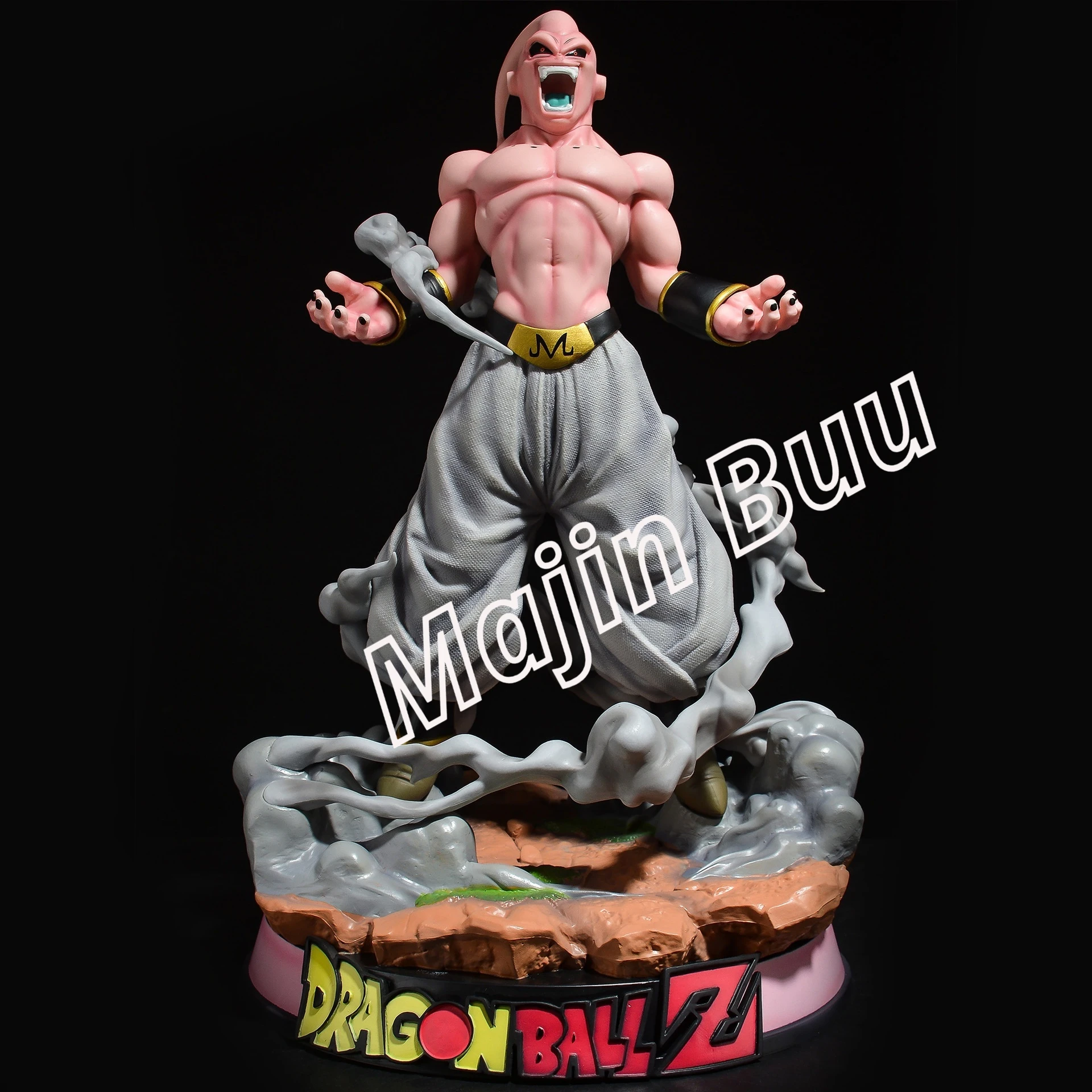 

【In Stock】46cm Hot Anime Character Dragon Ball Z Evil Majin Buu Large Gk Pvc Action Figures Esktop Home Decor For Anime Fans