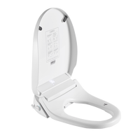 US Standard Plug Smart Toilet Seat/Cover Plate 210 Remote Control Soft Close Bidet Compatible in White