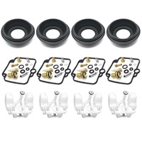 4X Carburetor Repair Kit Diaphragm Carb Float for Mikuni BST36 Suzuki Bandit 1200 GSF1200S 1997-2000 GSXR1100 1989-1992 GSF GSXR