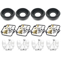 4X Carburetor Repair Kit Diaphragm Carb Float for Mikuni BST36 Suzuki Bandit 1200 GSF1200S 1997-2000 GSXR1100 1989-1992 GSF GSXR