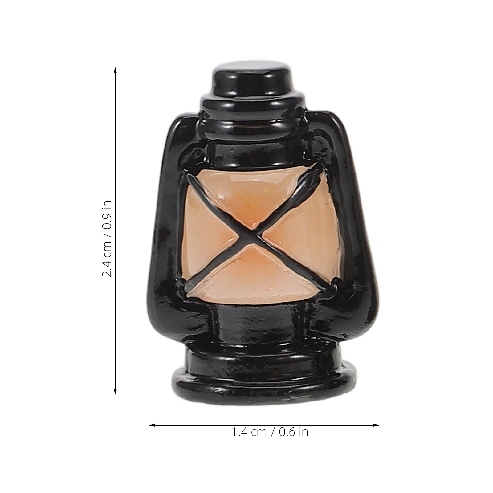 12 個ミニチュアランプヴィンテージスタイルオイルライトドールハウス装飾ミニハウス DIY クラフトデスクトップディスプレイマイクロ風景