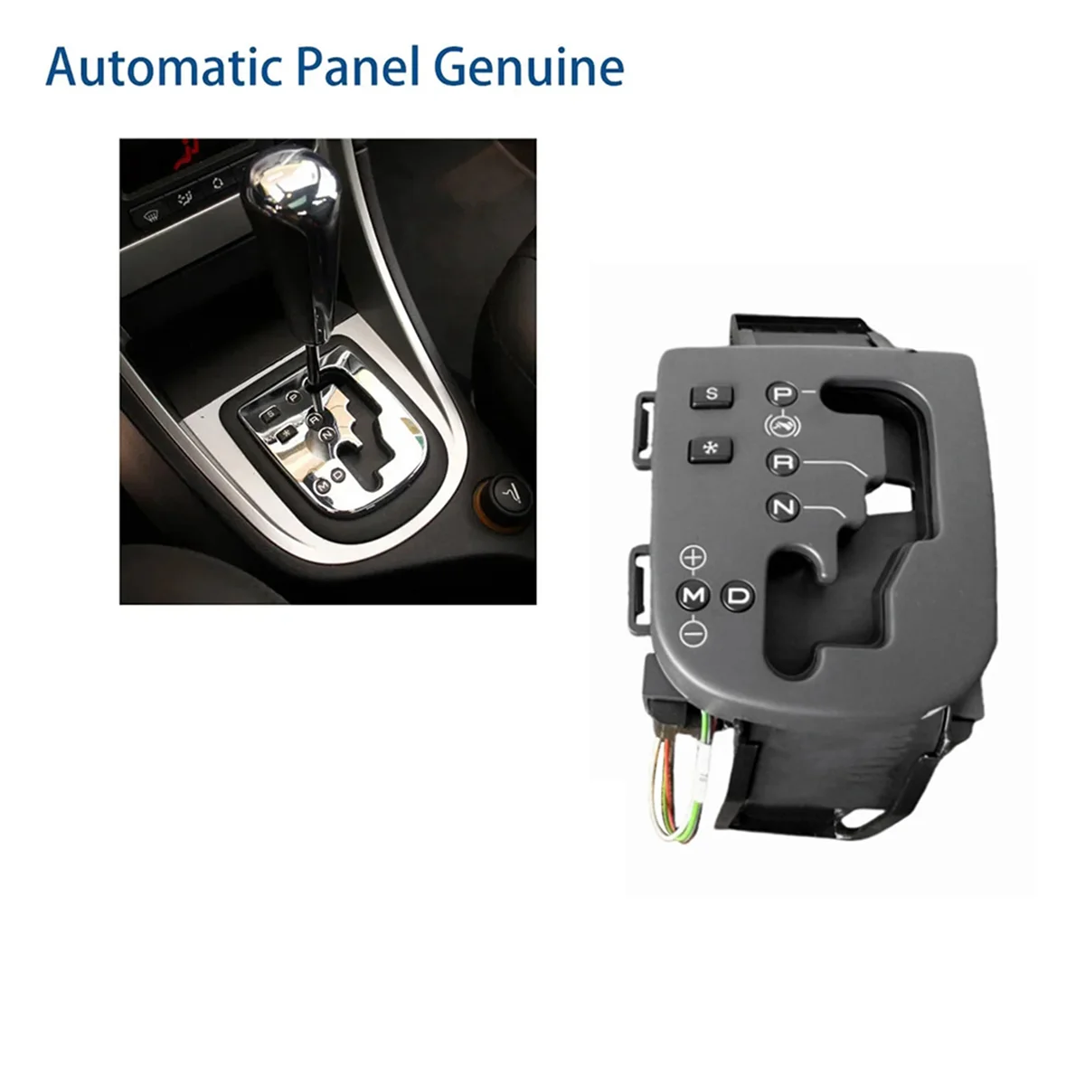 Automatic Gear Shift Control Panel Display Button Cover 98003827VD 96775827ZE for Peugeot 307 308 Citroen C3-XR 14-22 B—L49A