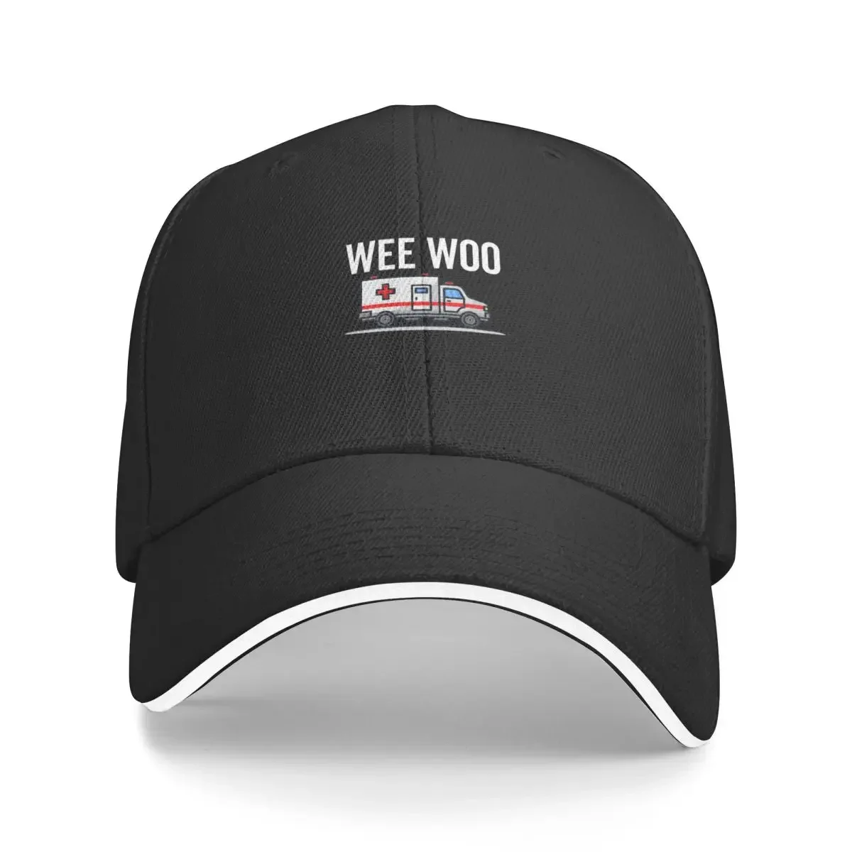 New Wee Woo Ambulance Baseball Cap funny hat Brand Man Caps Luxury Man Hat Women's Beach Outlet 2023 Men's