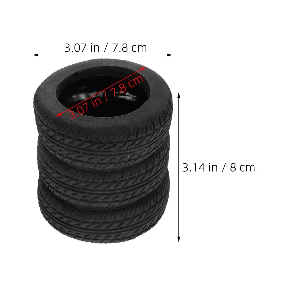 

6Pcs Tire Shaped Pen Holder Multi-Purpose Desk Organizer Pencil Storage Container Makeup Brush Holder Stationery Organizer