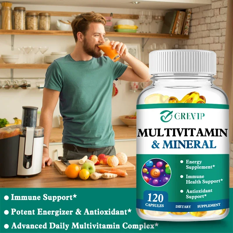 Multivitamin and Mineral Supplements - Promote Normal Muscle Growth, Promote Blood Circulation, and Improve Anemia