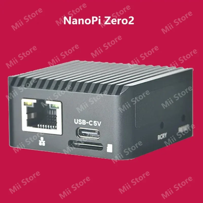

Мини-маршрутизатор NanoPi Zero2 с портом Gigabit Ethernet Rockchip Micro RK3528A, металлический корпус Wi-Fi
