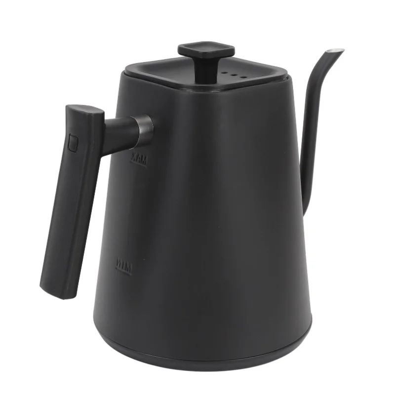 Electric Gooseneck Kettle Precise Temperature Control With LCD Screen Display Timer 304 Stainless Steel Inner Pour Over Kettle