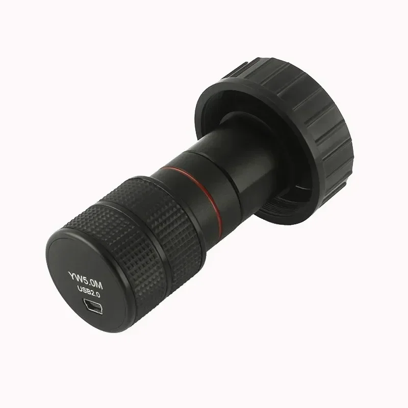 5.0 mp usb 2.0 microscópio digital câmera de vídeo ocular cmos com adaptador de montagem 0.5x software accesorio telescopio