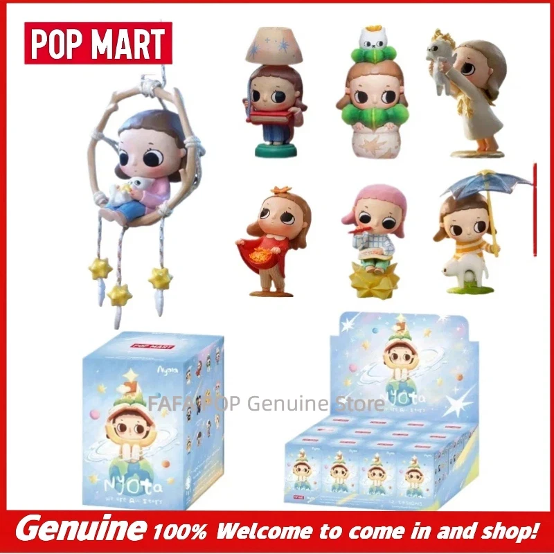 

New Genuine POPMART Nyota We Are All Stars Series Blind Box Figures Action Model Ornament Friend Mystery Birthday Xmas Gift
