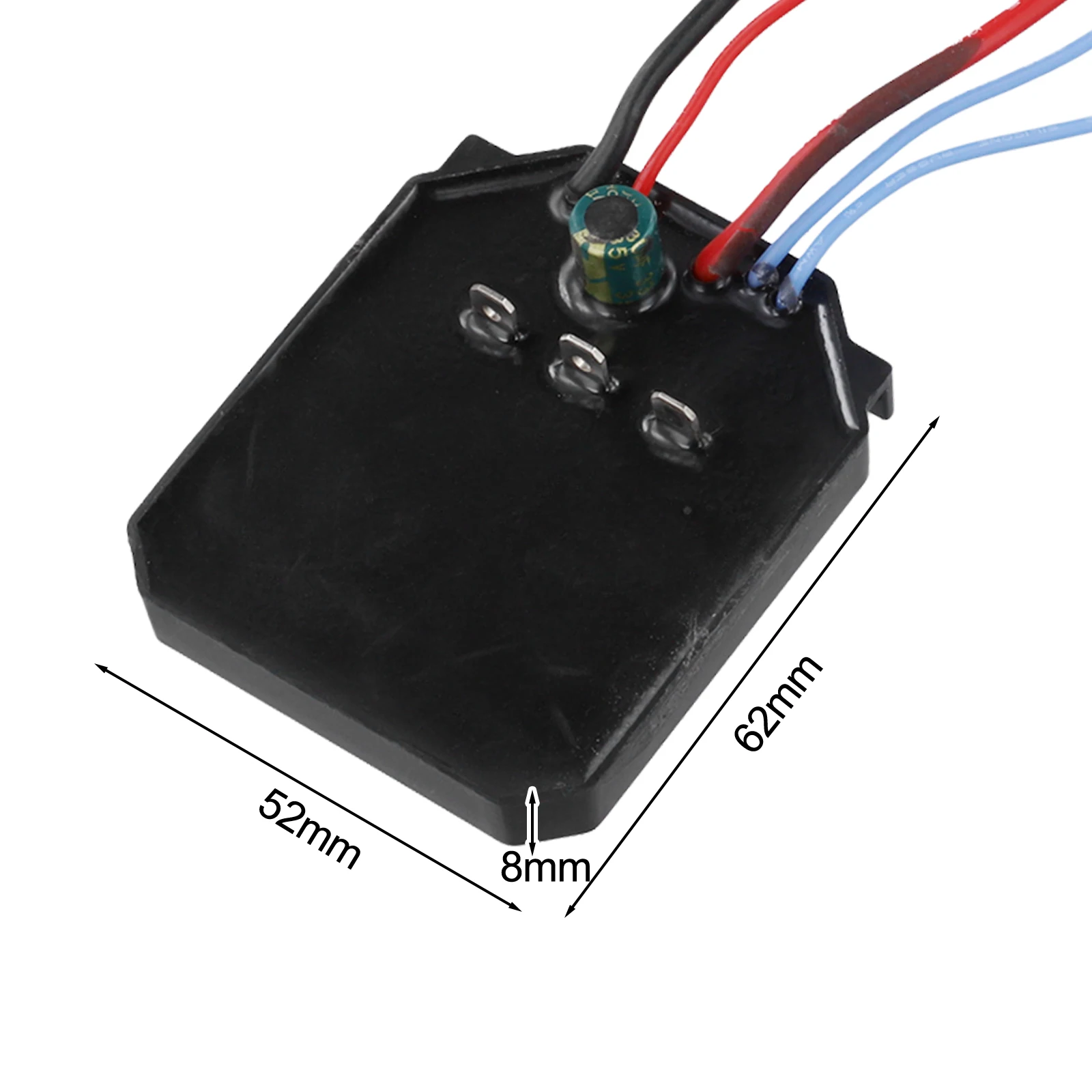 Electric Saw Motor Electric Chain Saw Motor Rusty Motor Replacement Control Panel Replacement Motor 14 Teeth Motor Metal Shell