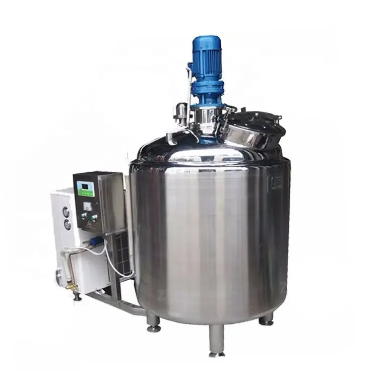 

300L Liquid Detergent Mixing Machine With Agitator Chemical Making Machine Electric Heating Industrial Liquid Mixer tank