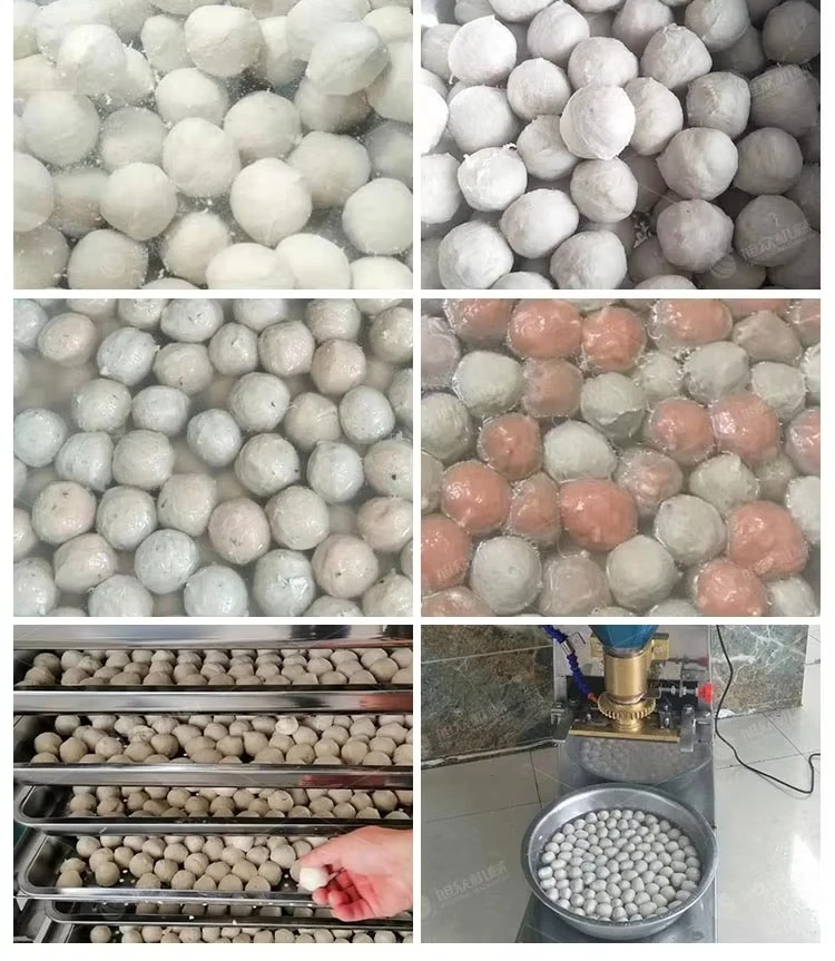 صانع تشكيل كرات اللحم التجارية ماكينة صنع كرات اللحم الأوتوماتيكية/آلة قولبة كرات لحم البقر والأسماك