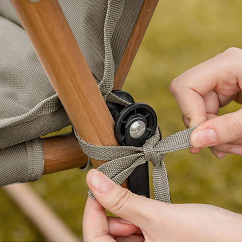 Padded Quilt Camping Chair Cushion for Outdoor Folding Garden Camping Seat Mat With Fasten Strap Chair Cushion New
