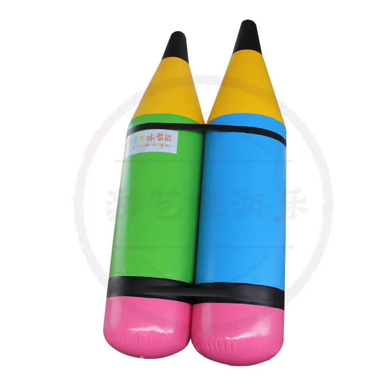 Fun Sports Games Props Inflatable Hercules Pencil Happy Pencil Model Team Outdoor Expansion Game Equipment