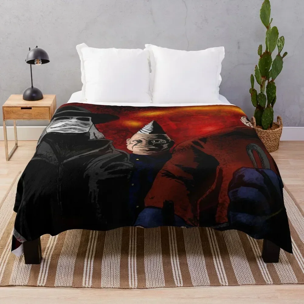 

The Puppets Throw Blanket Custom Quilt Blankets Sofas Of Decoration Blankets