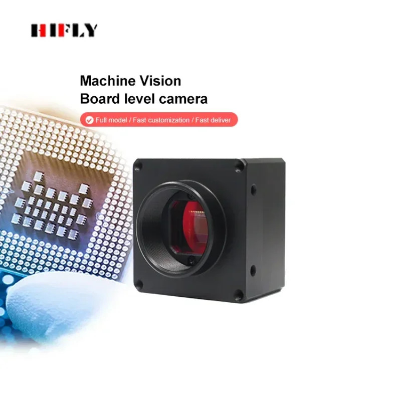 HIFLY Board Level Camera Module GigE 1.3MP Industrial Machine Vision Mini Camera for Inspection