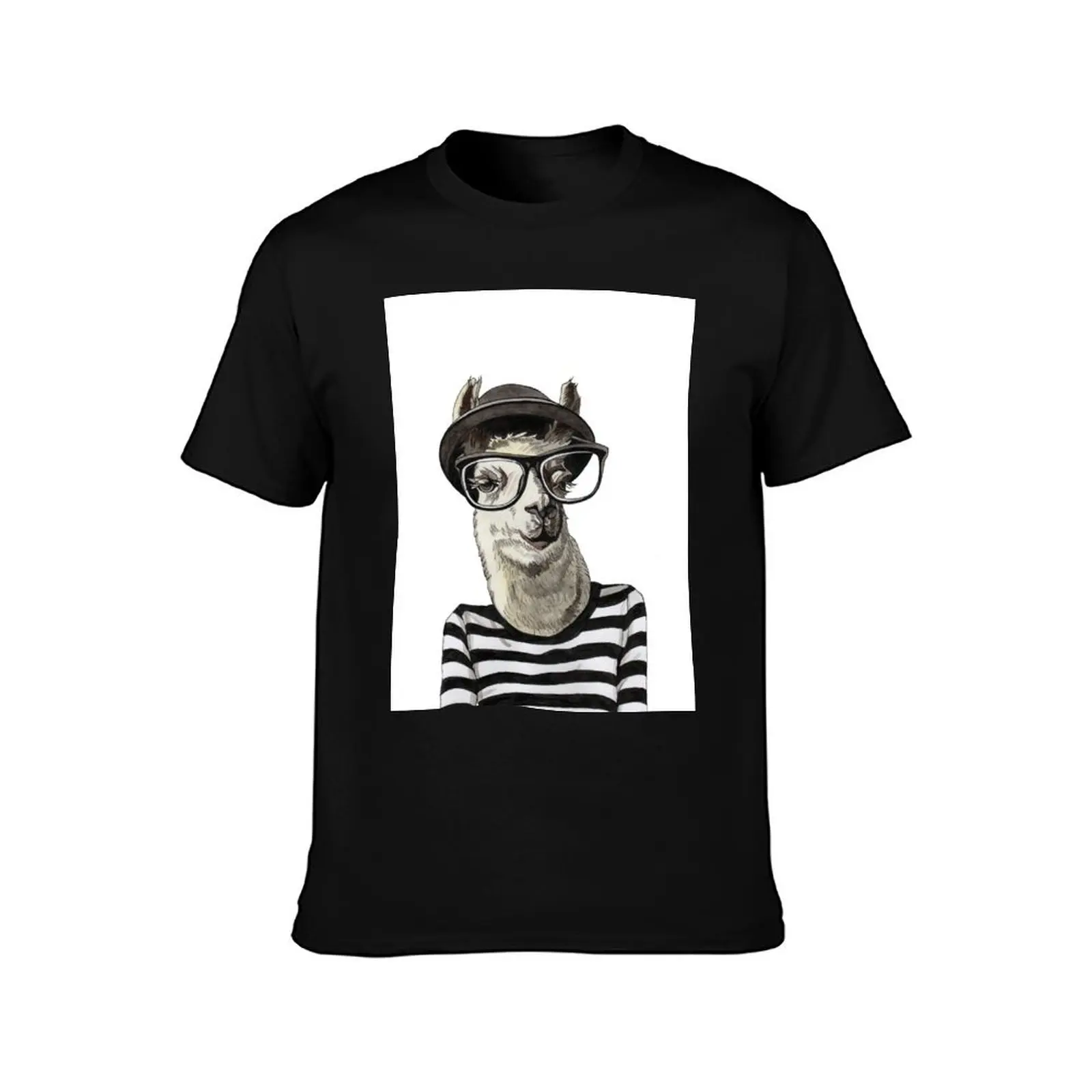 LLama T-Shirt Plus Size Loose Short Sleeve Top T-Shirt