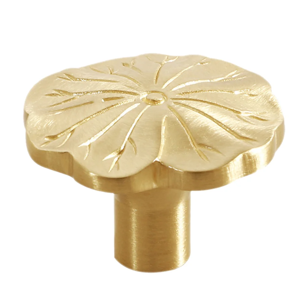 

Vintage Brass Cabinet Pull Handle Small Drawer Knob for Wardrobe Cupboard Door Dresser Furniture Decorative Metal Hardware