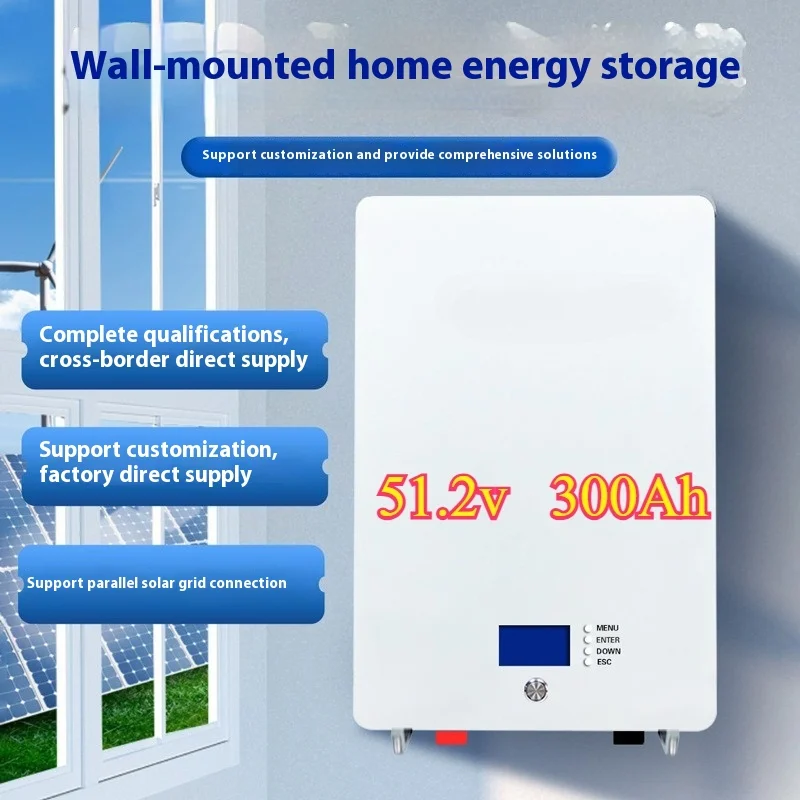 

SolarLithiumBattery 51.2v 300Ah solar lithium battery photovoltaic energy storage home battery large capacity