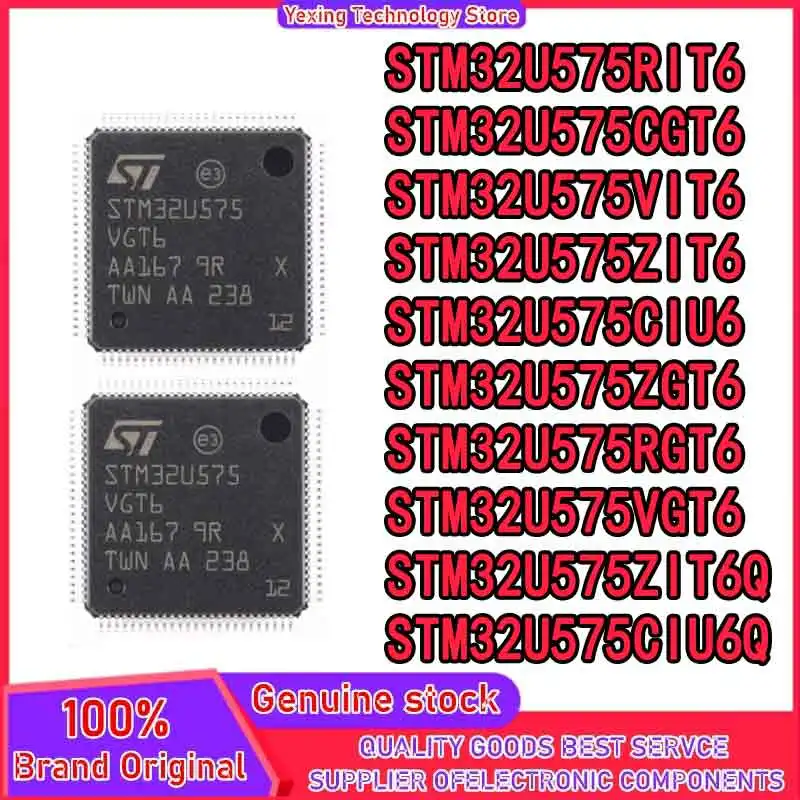 

STM32U575VIT6 STM32U575ZIT6 STM32U575RIT6 STM32U575CIU6 STM32U575ZGT6 RGT6 STM32U575VGT6 CGT6 STM32U575ZIT6Q STM32U575CIU6Q
