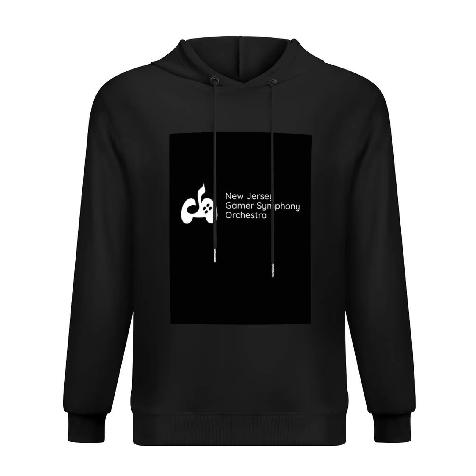 

New Jersey Gamer Symphony Orchestra (white logo, white text) Hoodie autumn clothes mens designer clothes tracksuit men