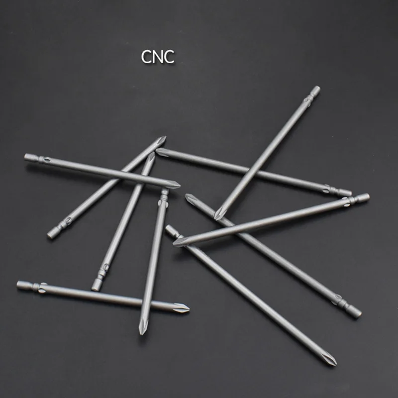 10 pz 80/100mm 800 Punta per cacciavite a croce elettrico 4mm Gambo tondo PH00 PH0 PH1 PH2 Trapano per cacciavite Phillips a impatto magnetico