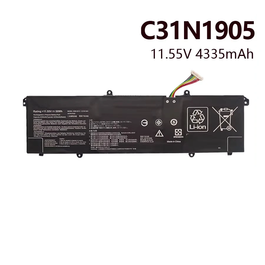 For asus fearless 14pro s4600f s5600f adol14z x1603z c31n1905 battery