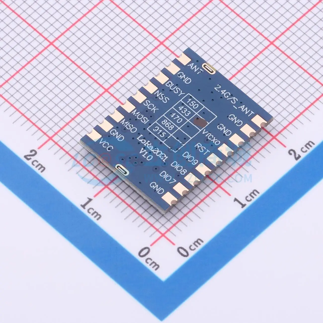 2pcs lora2021-433MHz LoRa Wireless RF Transceiver Module for Embedded Control Systems C53243919
