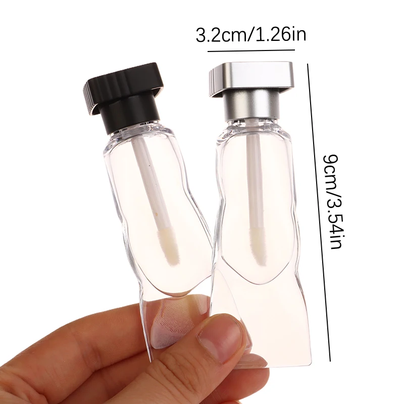 4ml forma di dentifricio pieno trasparente trasparente vuoto lucidalabbra tubo riutilizzabile balsamo per le labbra materiale da imballaggio smalto per labbra fai da te