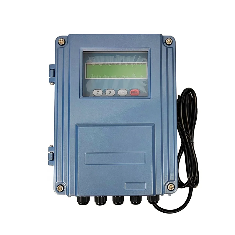 Sensor de medidor de flujo de líquido analógico ultrasónico montado en la pared Tuf-2000b