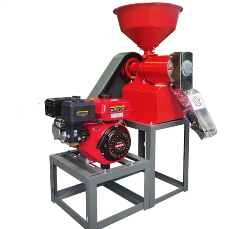 Electric Gaso line Rice Processing Machinery Rice Husk Peeling Machine/ Paddy Rice Milling Machine