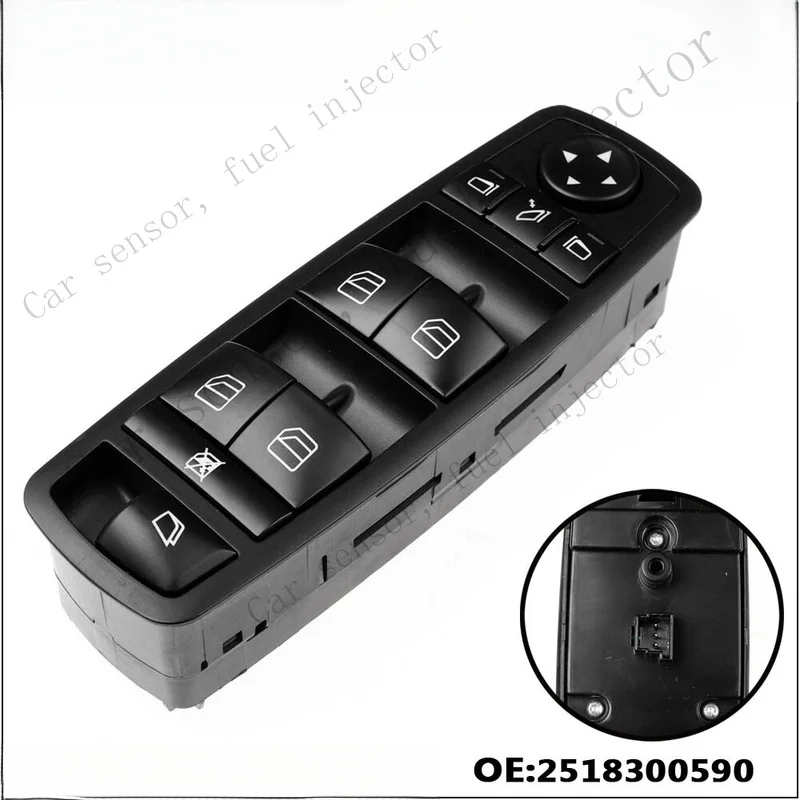 Кнопка управления стеклоподъемником Q+ POWER A2518300590 для Mercedes GL-класса X164 W251